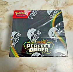 Pokemon Mega Evolution Perfect Order Booster Box Sealed (Tear on top) - Image 1