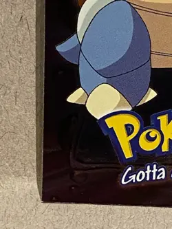 Topps Pokemon First Movie Foil Stage 3 #09 E9 of 12 Blastoise Blue Logo - Image 3