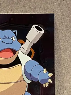 Topps Pokemon First Movie Foil Stage 3 #09 E9 of 12 Blastoise Blue Logo - Image 4