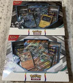 Pokemon Black Kyurem/Melmetal EX And Reshiram/Archaludon Collection Box Bundle - Image 2