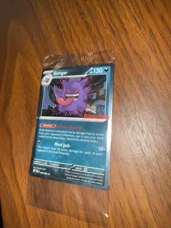 Pokemon TCG Gengar GameStop Stamped Promo Perfect Order Swirl 💫🌀 - Image 1