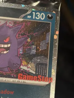 Pokemon TCG Gengar GameStop Stamped Promo Perfect Order Swirl 💫🌀 - Image 2