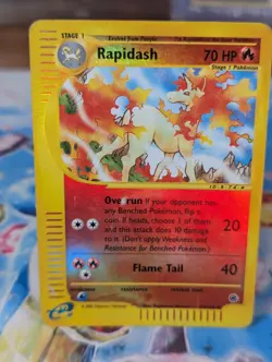 Rapidash 62/165 Expedition Holo Reverse Foil Rare E Reader Series Pokemon HP 🔥 - Image 1