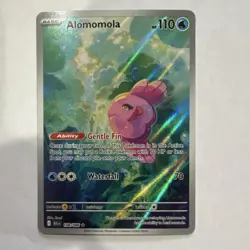 Pokemon Alomomola 108/086 Sv: Black Bolt Holo 110 HP Basic Illustration Rare - Image 1