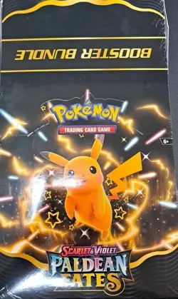 New & Sealed! Pokemon TCG Scarlet & Violet Paldean Fates Booster Bundle Display - Image 1