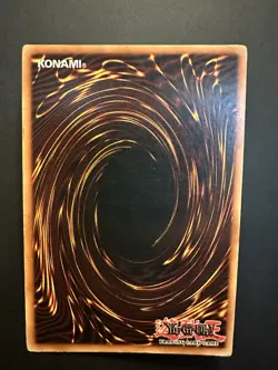 Yugioh Dark Hole LOB-052 Super Rare Unlimited Edition Lightly Played - Image 2