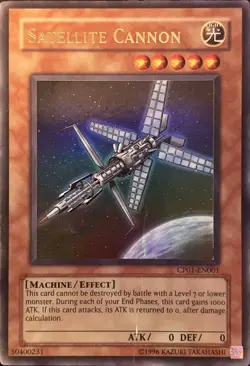 Satellite Cannon CP01-EN001 Unlimited Ultra Rare MP - Image 1