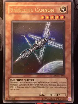 Satellite Cannon CP01-EN001 Unlimited Ultra Rare MP - Image 3