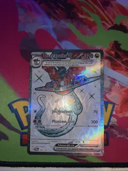 Pokemon TCG Dragapult EX Holo Ultra Rare Card Twilight Masquerade 200/167 - Image 1