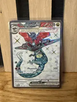 Pokemon TCG Dragapult EX Holo Ultra Rare Card Twilight Masquerade 200/167 - Image 1