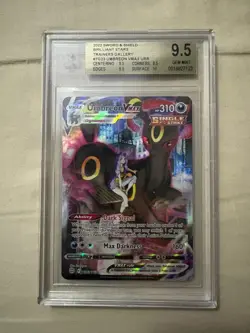 Umbreon VMAX TG23/TG30 - Brilliant Stars Graded Pokemon Card - BGS 9.5 (PSA 10) - Image 1