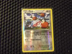 Pokemon Card Doduo 116/162 Reverse Holo XY BREAKthrough 2015 NM - Image 1