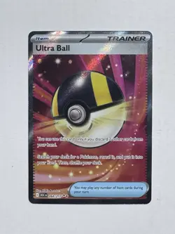 Gold Ultra Ball 264/217 NM- Pokemon Trainer Card Minor Edge Wear - Image 1