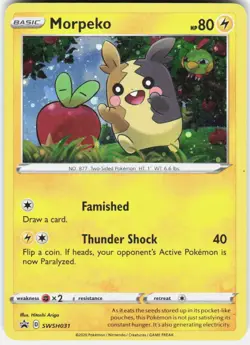 Morpeko - Promo SWSH: Sword & Shield Promo Cards SWSH031 NM Holo - Image 1