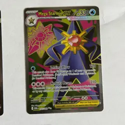 Mega Starmie ex 118/088 Perfect Order Pokemon TCG Card Set SIR UR RR - Image 3