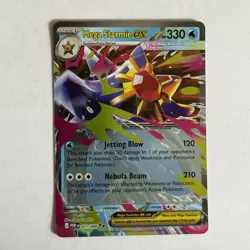 Mega Starmie ex 118/088 Perfect Order Pokemon TCG Card Set SIR UR RR - Image 4
