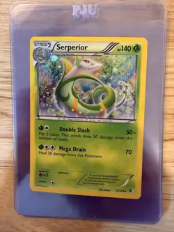 Pokemon TCG Serperior Holo Card 13/149 Cosmos Boundaries Crossed - Image 1