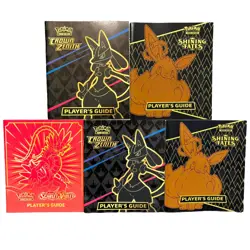 ETB Player’s Guide Lot Of 5 Pokemon TCG Elite Trainer Box Booklet Manual Card - Image 1