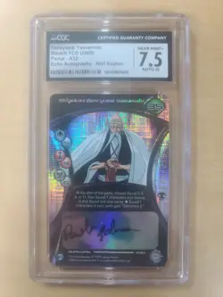 Yamamoto Guardian Card 146/210 Signed By Bob Johnson Portal Echo 7.5 CGC Grade - Image 1