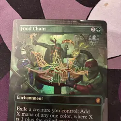 MTG TMNT Pizza Exclusive - Food Chain Borderless Foil - Image 2