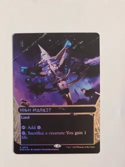 High Market (0018) (Borderless) - Foil - Edge of Eternities: Stellar Sights - NM - Image 1