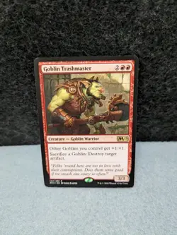 Goblin Trashmaster NM, English MTG Core Set 2019 - Image 1
