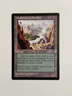 Undiscovered Paradise Visions Regular NM Free Ship - Image 1