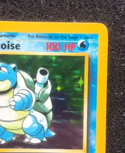Blastoise Base Set Unlimited HOLO 2/102 Rare Pokemon Card NM WOTC - Image 3
