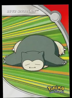 Pokemon Card - Topps TV Heroes & Villains HV14 #143 Snorlax - Image 1