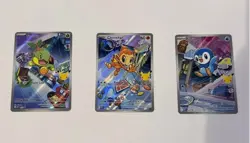 Pokemon 2026 First Partner Illustration Collection Series 1 Promos Set 40-42 - Image 1