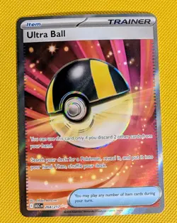 Ultra Ball 264/217 Ultra Rare Ascended Heroes Pokemon TCG NM Full Art - Image 1