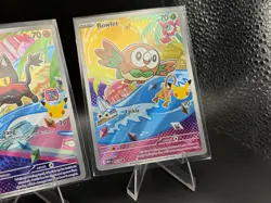 Pokemon First Partner Promos 043 Rowlet 044 Litten 045 Popplio NM - Image 2