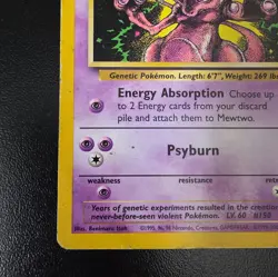 Pokemon TCG Mewtwo Wizards Black Star Promos 14 Regular Promo - HP - Image 5