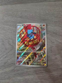 Riolu (Pokemon Center Stamped) Me: Mega Evolution Promo Holo - Near Mint - Image 3