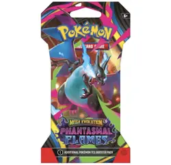 Pokemon TCG Phantasmal Flames Sleeved Booster Pack (Random pack art) NEW! - Image 1