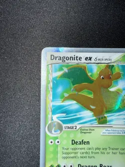 Pokemon Ex Dragon Frontiers Dragonite Delta Species 91/101 Holo EXC - Image 3