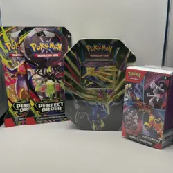 Pokemon TCG Xerneas EX Tin with Sealed Destined Rivals packs: Lot of 7 - Image 2