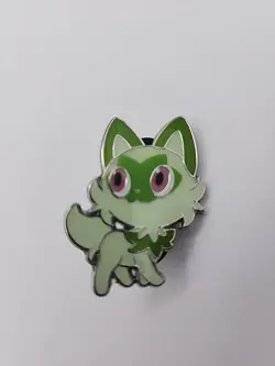 Pokemon Sprigatito Pin Nintendo Pokemon TCG - Image 1
