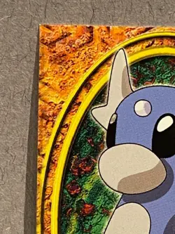 DRATINI #147 10 OF 12 POKEMON EVOLUTION TOPPS DIE CUT EMBOSSED BLUE LABEL - Image 2