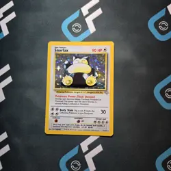 Snorlax 11/64 Jungle Holo Rare Pokemon TCG - Image 1