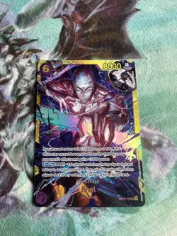 ENEL OP15-118 SEC ALTERNATE ART One Piece TCG Adventure on Kami’s Island NM - Image 1