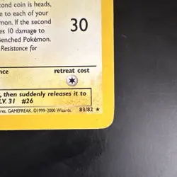 Pokemon TCG Dark Raichu 83/82 Team Rocket Secret Rare Holo 70 HP 2000 WOTC - Image 5