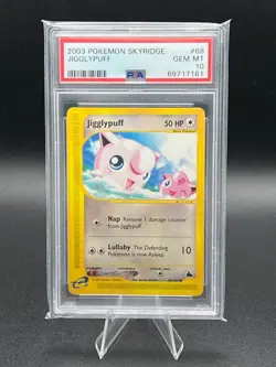 2003 Pokemon Skyridge Jigglypuff #68 PSA 10 Gem Mint - Image 1