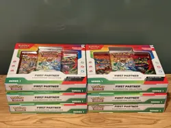 Pokemon - First Partner Illustration Collection Series 1 - Lot of 6! Ships ASAP! - Image 2