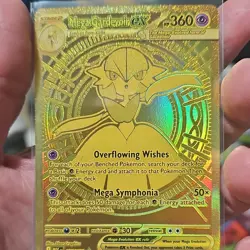 Mega Gardevoir EX Mega Hyper Rare Holo 187/132 Me01: Mega Evolution Pokemon TCG - Image 1
