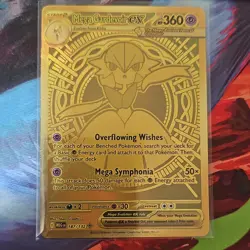 Mega Gardevoir EX Mega Hyper Rare Holo 187/132 Me01: Mega Evolution Pokemon TCG - Image 3