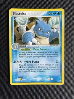 Pokemon TCG - Blastoise - Rare Holo - EX Crystal Guardians - 14/100 - LP - Image 1
