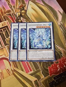 3X ADAMANCIPATOR RISEN DRAGITE OP25-EN019 Common NM Yugioh - Image 1