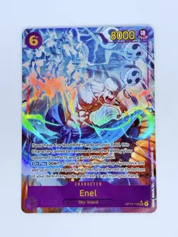 One Piece Enel OP15-118 Alt Art SEC Adventure on Kami's Island - Image 3
