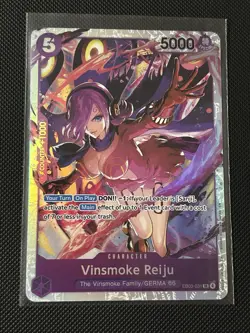 One Piece Heroines Edition Extra Booster Vinsmoke Reiju EB03-031 SR English - Image 1